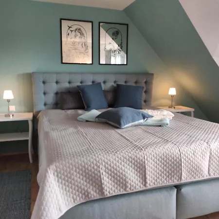 펜션 Blaue Blume Mit 11 Kw Ladestation, Kamin, Terrasse, Eingezaeuntem Garten, Sauna, Wlan, Netflix, 2 Hunde Willkommen! 군터스베르게