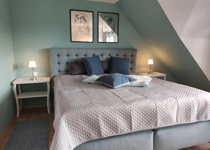 Σπίτι διακοπών Blaue Blume Mit 11 Kw Ladestation, Kamin, Terrasse, Eingezaeuntem Garten, Sauna, Wlan, Netflix, 2 Hunde Willkommen! Güntersberge