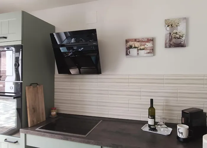 Blaue Blume Mit 11 Kw Ladestation, Kamin, Terrasse, Eingezaeuntem Garten, Sauna, Wlan, Netflix, 2 Hunde Willkommen! Σπίτι διακοπών *