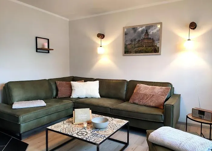 Blaue Blume Mit 11 Kw Ladestation, Kamin, Terrasse, Eingezaeuntem Garten, Sauna, Wlan, Netflix, 2 Hunde Willkommen! Güntersberge